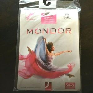 Mondor Dance Convertible Tights Brown Adult XL